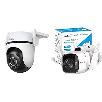 Amazon.com : Tapo 2K QHD Wi-Fi Pan/Tilt Outdoor Security